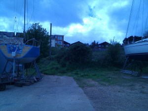 a temporary empty space in Medina Yard